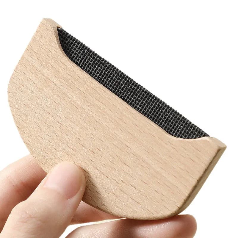 Levapelucchi Manuale in Legno, Rimuovi Pelucchi per Maglioni e Cappotti in Lana, Strumento Efficiente per la Rimozione dei Pelucchi