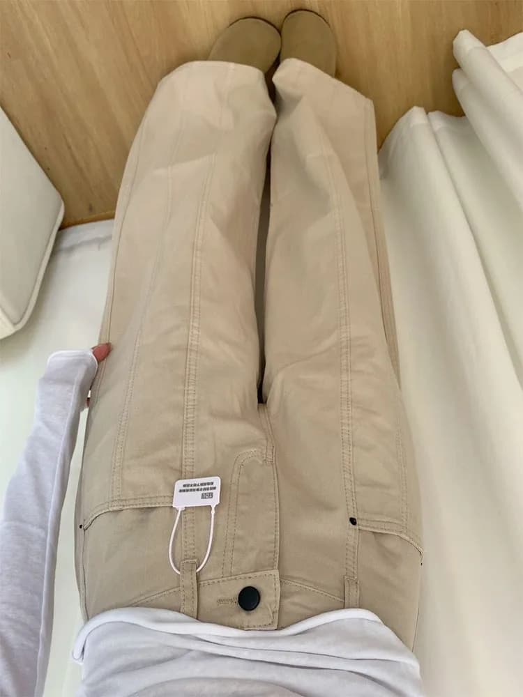 High Waist Loose Fit Casual Wide Leg Jeans Women's plus Size Spring Fashion Workwear Denim Pants Tummy Control Slimming
