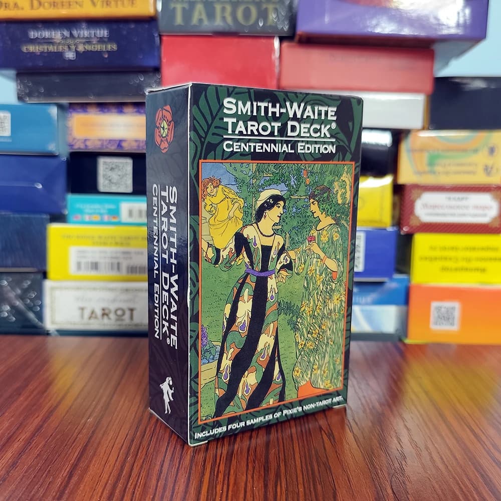 NUOVE carte mazzo di tarocchi Smith Centennial 12x7 cm con guida