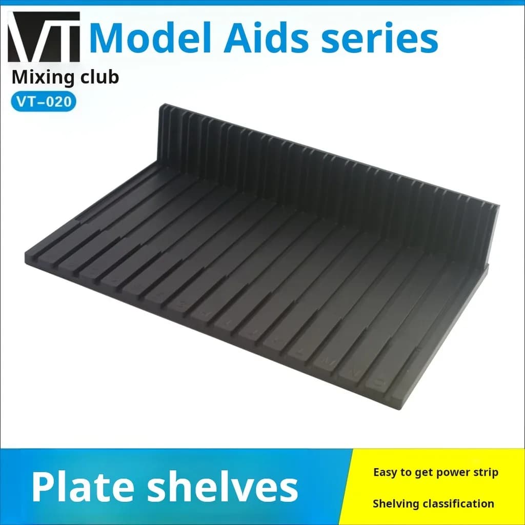 Supporto per pannello modello per Gundam Modello fai da te Scaffale di stoccaggio fatto a mano Forte facile da classificare Strumento modello per rack di inserimento della scheda di accesso