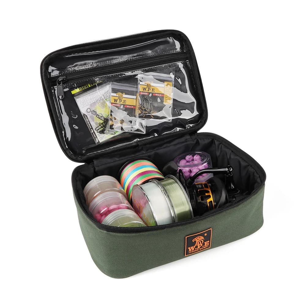 Bag Fishing baits, Bag for Fishing Equipment Waterproof, Mulinelli and Esche Bag, Fishing Accessories Case