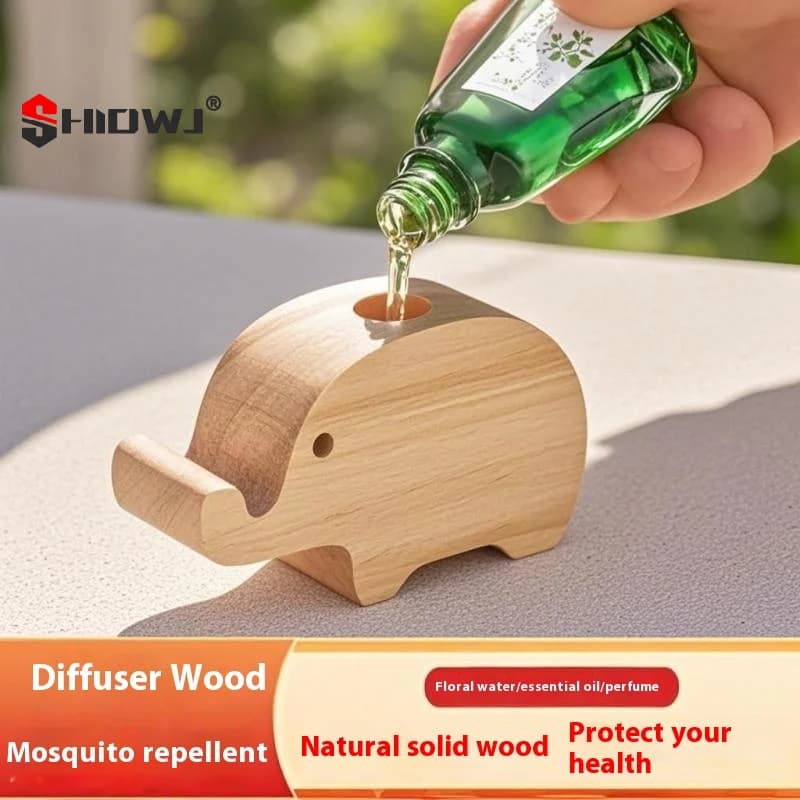 Diffusore di aromaterapia di olio essenziale di legno di fragranza di aroma di legno diffuso 1/5 pezzi per la decorazione dell'auto decorazioni per la casa