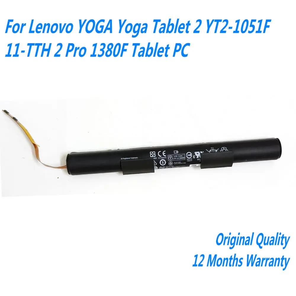 Batteria originale 9300mAh muslimit L14C3K32 per Tablet Lenovo YOGA Yoga 2 YT2-1051F 11-TTH 2 Pro 1380F Tablet PC