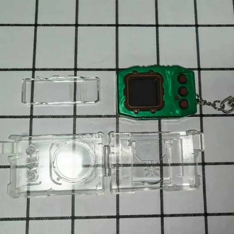 New Bandai Digivice Protective Case Pd200 Fully Transparent Clear Cover For Digital Monster Digimon Pendulum In Stock