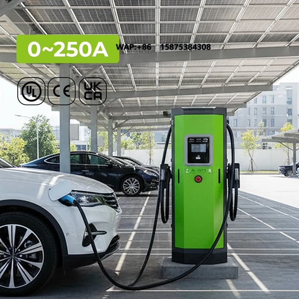 Nuova Colonnina di Ricarica per Auto Elettriche da 120kw 180kw 240kw, Stazione di Ricarica DC Solare per Veicoli a Nuova Energia