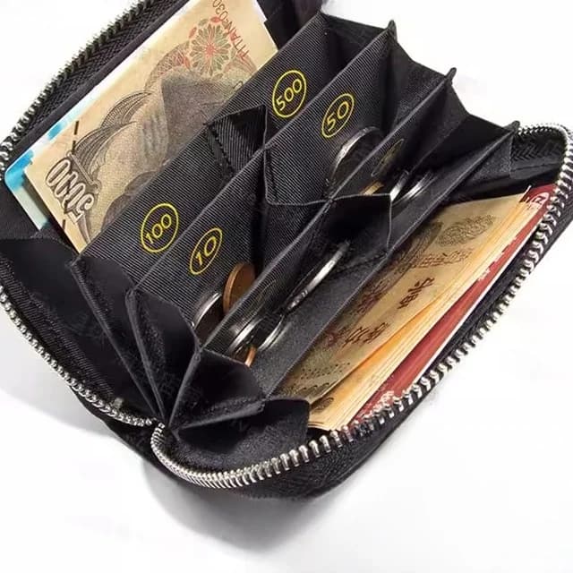 Portamonete in pelle Ingresso da viaggio Passaporto Porta soldi Portafoglio portaoggetti giapponese Sle formato ex ort Materiale sintetico