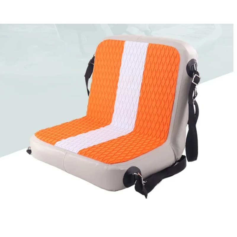 Sedile per kayak di alta qualità in materiale PVC per paddleboard gonfiabili con anelli a D, kayak, galleggianti, SUP, canoe, barche da pesca