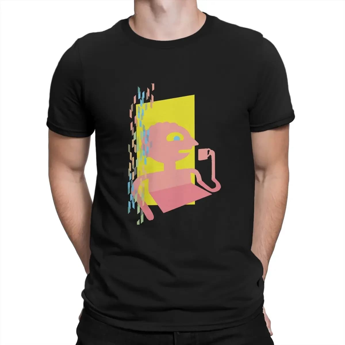 Adventure Cartoon Time Man TShirt PRISMO THE WISH MASTER distintivo T Shirt Harajuku felpe nuova tendenza