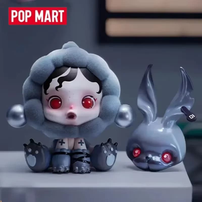POP MART Skullpanda The Mare of Animals Series Blind Box Toys Kawaii Anime Action Figure Caixa Caja Surprise Mystery Box Dolls
