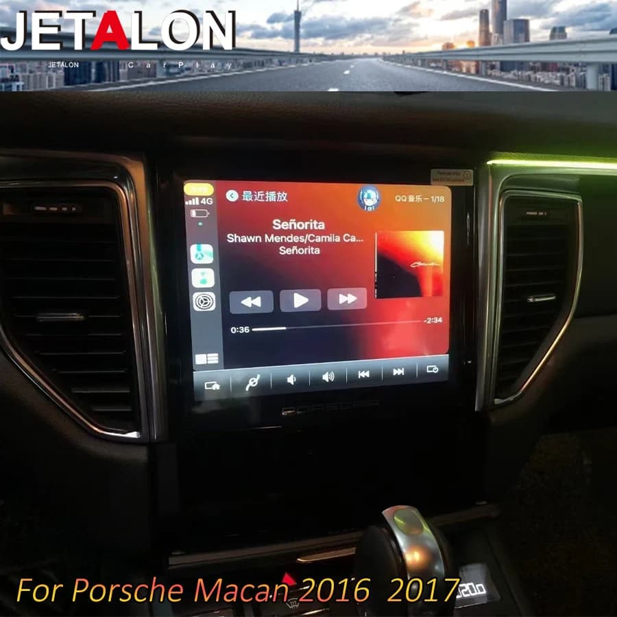 8.4" Android For Porsche Macan 2016 2017 PCM3.1 PCM4.0 Stereo CarPlay Car Radio GPS Video Multimedia Player Navigation WIFI 4G