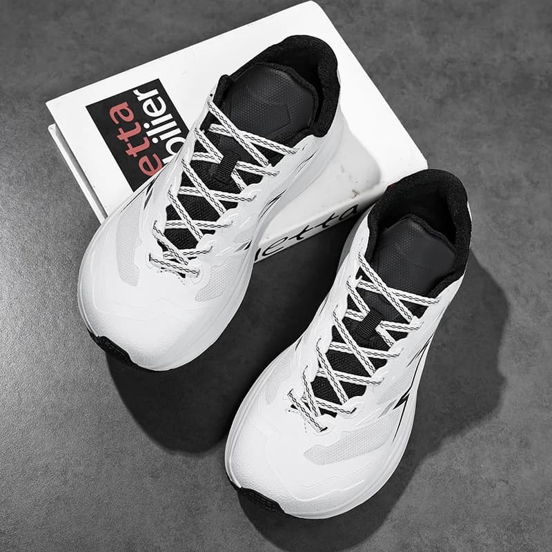 Scarpe Atletiche a Punta Larga Stile Barefoot, Leggere e Traspiranti in Mesh, Sneakers per Corsa, Allenamento, Palestra, Fitness e Uso Quotidiano