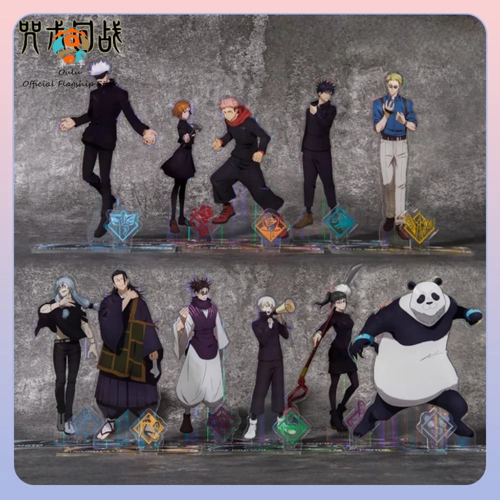 Nuovo Genuino Baomeng Genuino Licenza Jujutsu Kaisen Stagione 2 Shibuya Incidente Laser Fascio di Luce Acrilico Standee Satoru Gojo