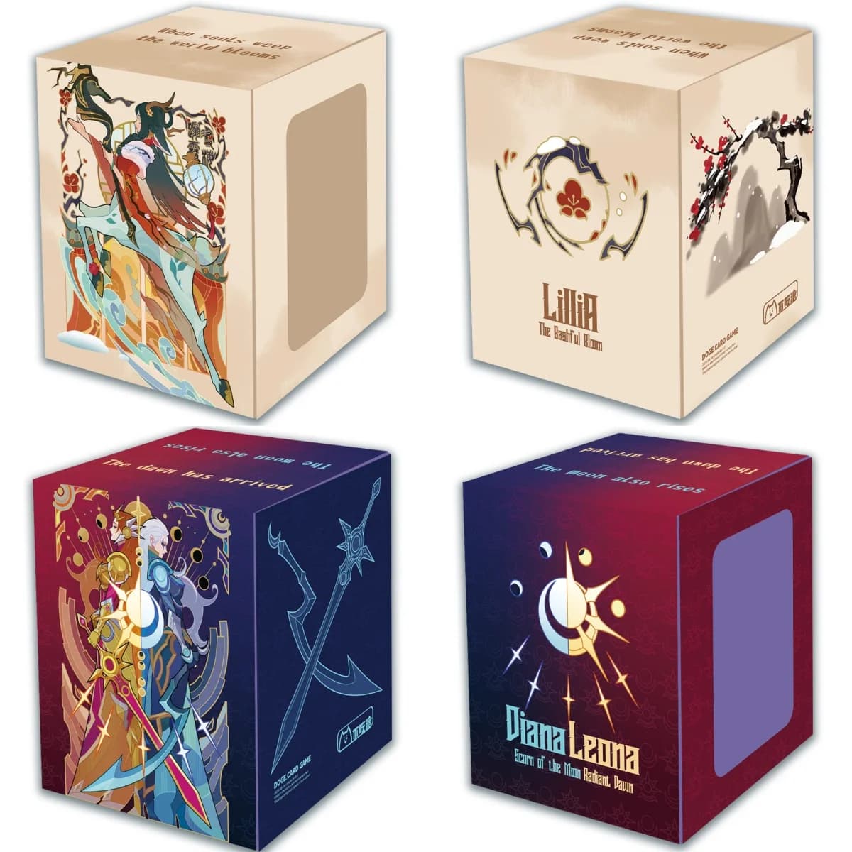 Scatola Magnetica in Pelle per Carte da Gioco TCG PTCG Riftbound Diana, 11x9x9cm, per Collezione di Carte OPCG DTCG