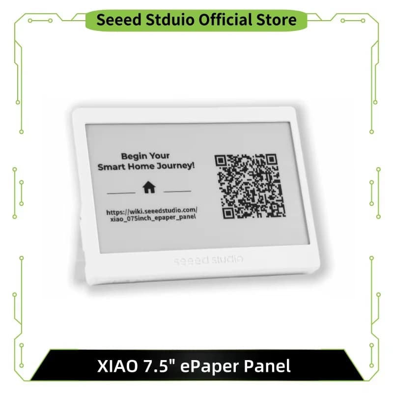 XIAO ESP32 ePaper Panel Schermo da 7,5 pollici Display e-Ink Smart Home Assistant 800×480,3,7 V 2000 mAh Batteria ricaricabile per TRMNL Arduino