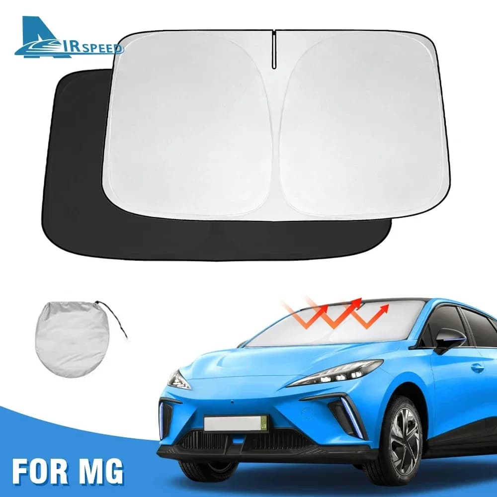 Parasole per Parabrezza MG 4 EV MG4 2022-2024, Protezione Pieghevole contro i Raggi UV, Mantiene l'Interno Fresco, Accessori Auto