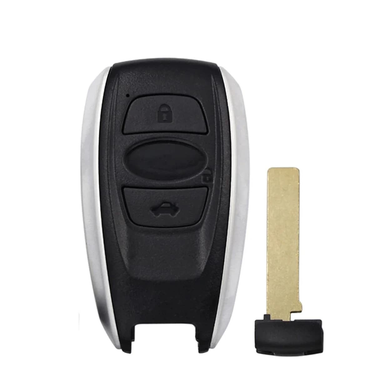 LIXIANG 3/4btn Remote Smart Car Key Shell Case Fob per Subaru BRZ Legacy Impreza Forester WRX Outback XV Crosstrek sostituzione
