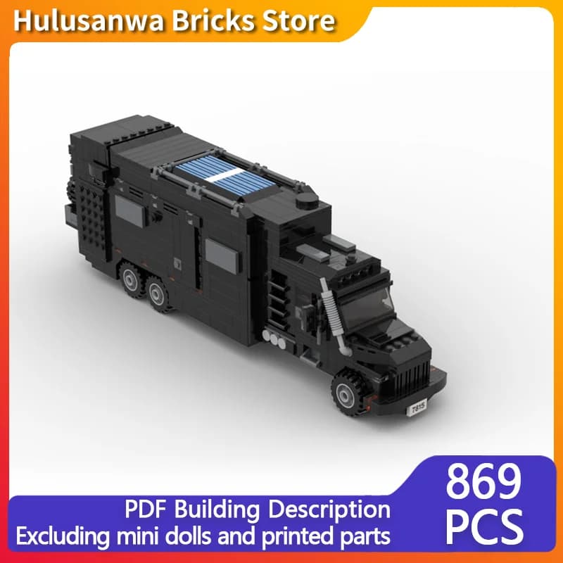 Popular Game Model MOC Building Bricks Special Game Vehicles Modular Technology Gifts Holiday Assemble Children Toys Suit
