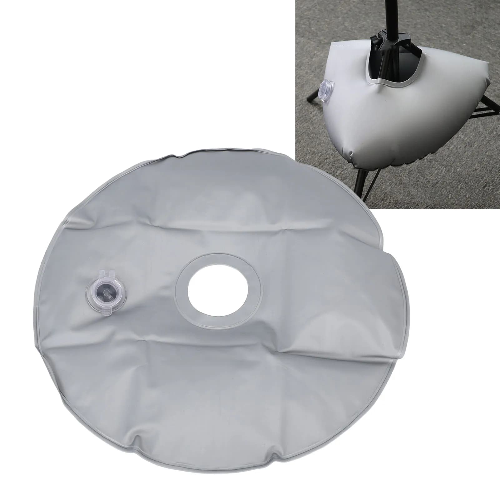 Borsa Zavorra per Fotografia Impermeabile Pieghevole con Coperchio Sigillato, Lavabile e Riutilizzabile, per Treppiedi Fotografici da Esterno
