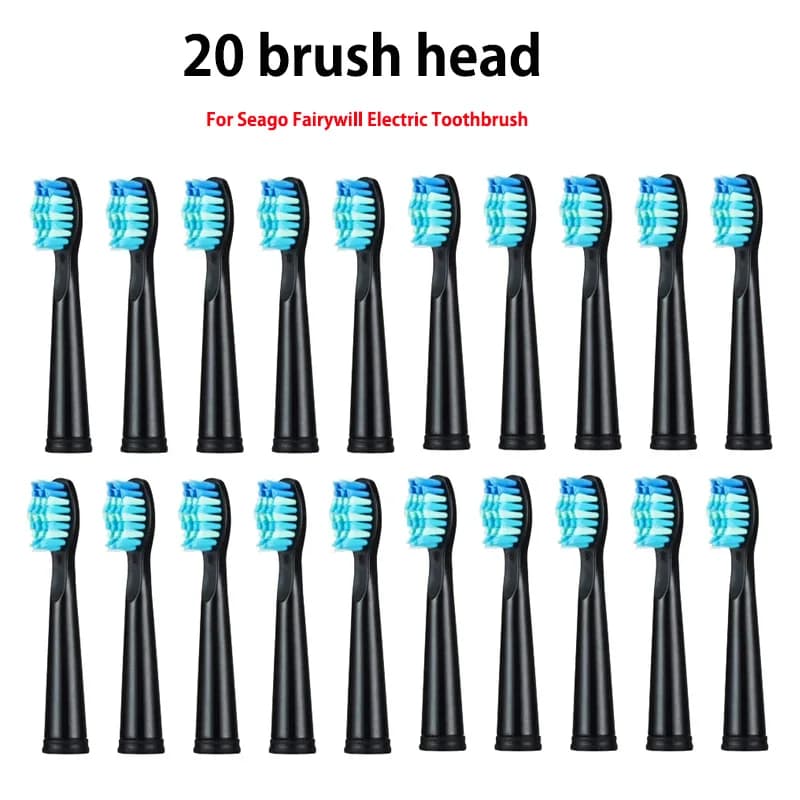 5-10 spare parts for electric brush Seago/Fairywill FW/SG 507/508/515/551/917/959/908 brush with bristles Dupont