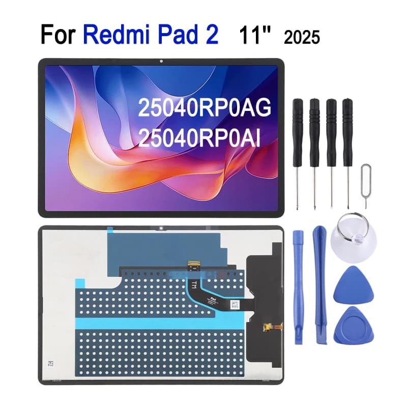 11 ''Schermo LCD IPS Per Xiaomi Redmi Pad 2, 25040RP0AG 25040RP0AI Tablet Display LCD Touch Screen Digitizer Parte di Ricambio