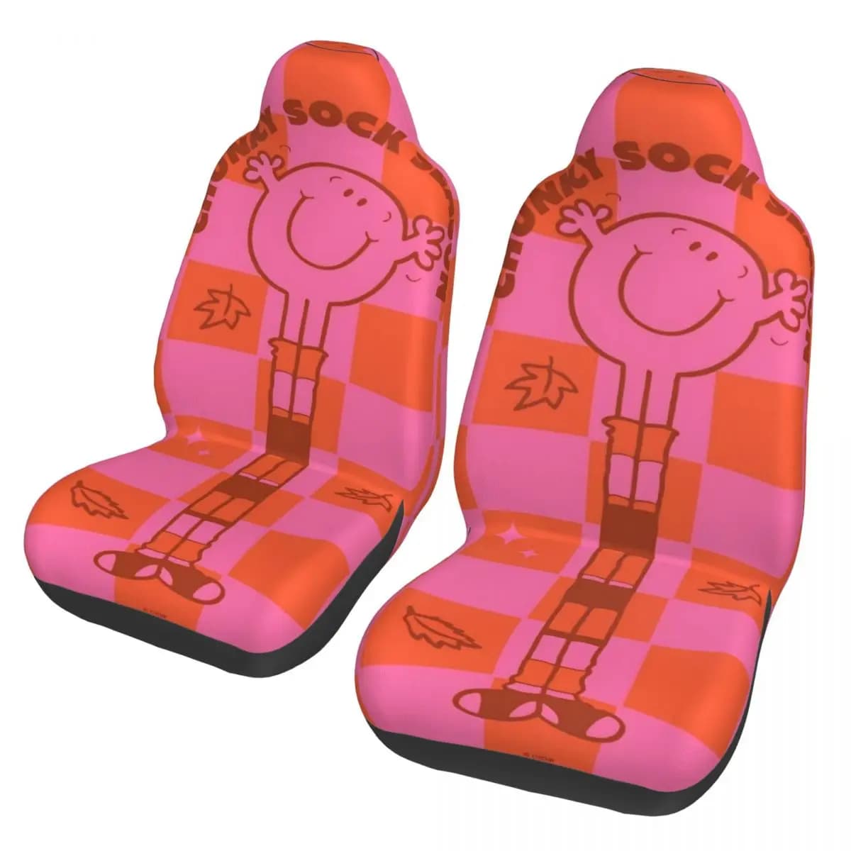 Mr Men Little Miss Quote Universal Car Seat Covers Off-Road AUTOYOUTH Seat cushion / cover Accessories for polyester car