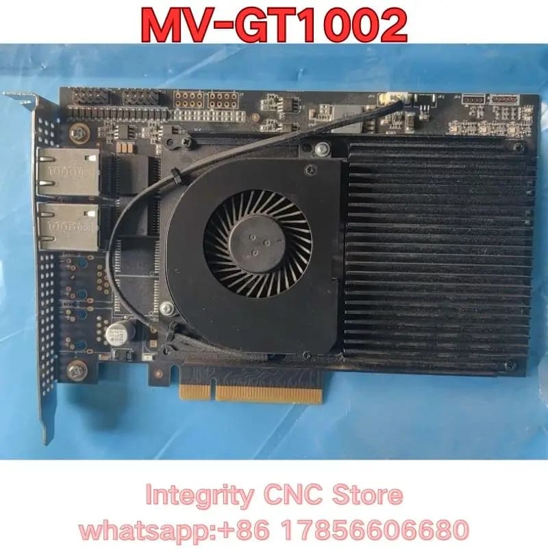 Second-hand MV-GT1002 visual capture card function test is normal