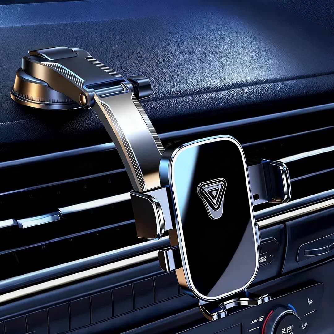 Miglior Supporto per Telefono da Auto con Ventosa Forte, Rotazione Multi-angolo, Utilizzabile per Navigazione in Auto