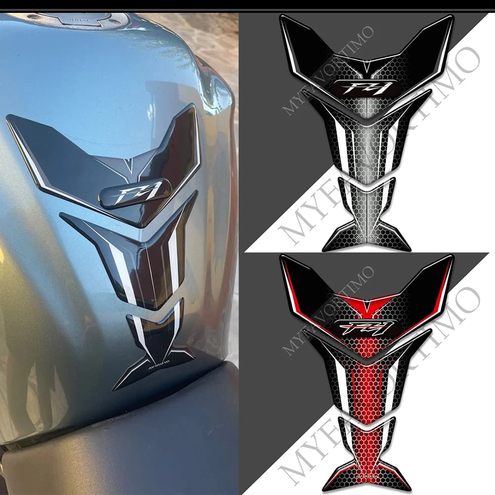 Motorcycle For FZ1 FZ 1 FZ1N FZ1S Tank Pad Gas Fuel Oil Kit Knee Fairing Fender Scratch resistant Protector 3D Stickers Decal