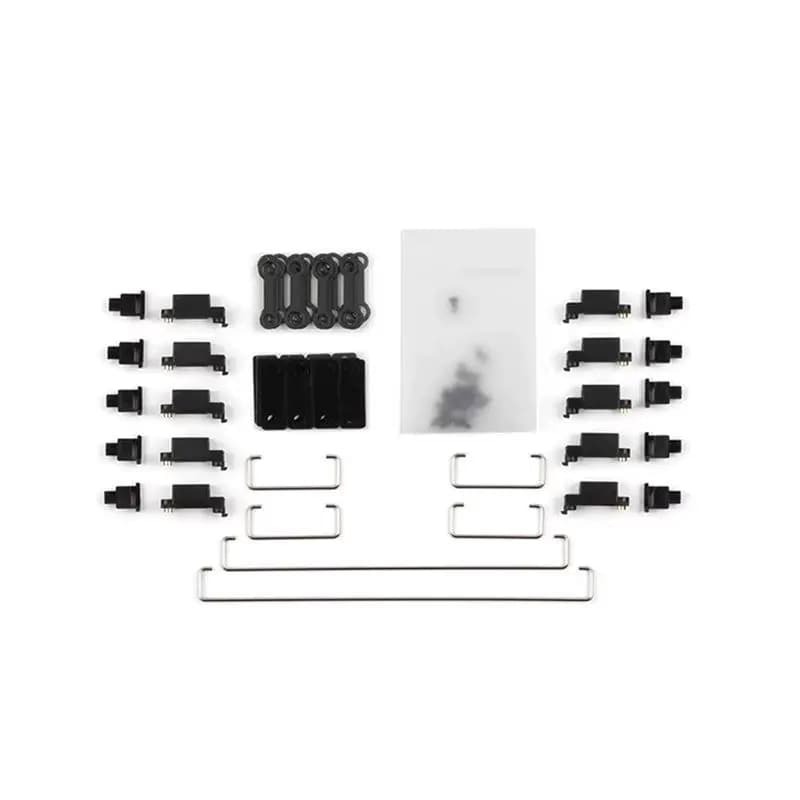 AT82-PCB Stabilizzatori di montaggio a vite per tastiera meccanica Layout PCB al 60% 80% per barra spaziatrice 7U Hot-swap fai da te