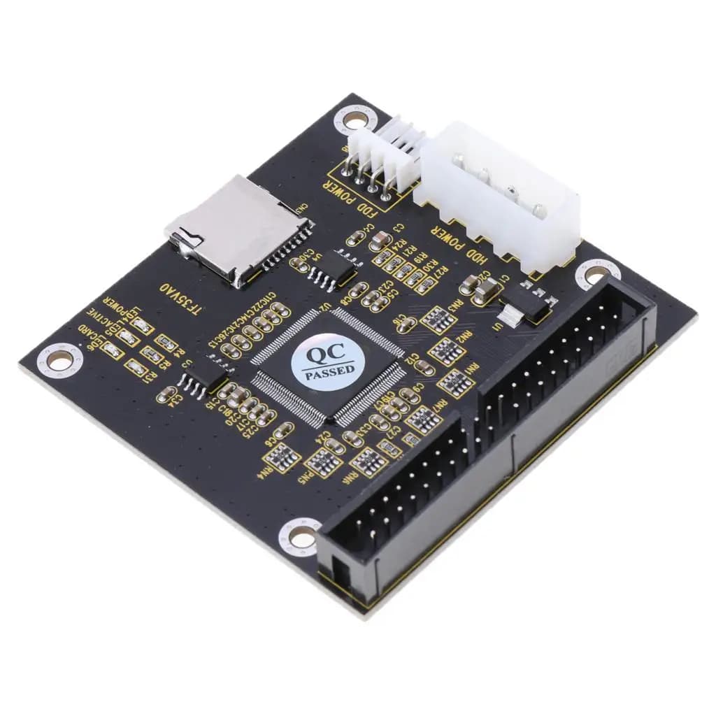 Scheda Convertitore da Memoria Flash TF a SSD IDE, Adattatore Plug and Play in Plastica per Disco Rigido di Notebook