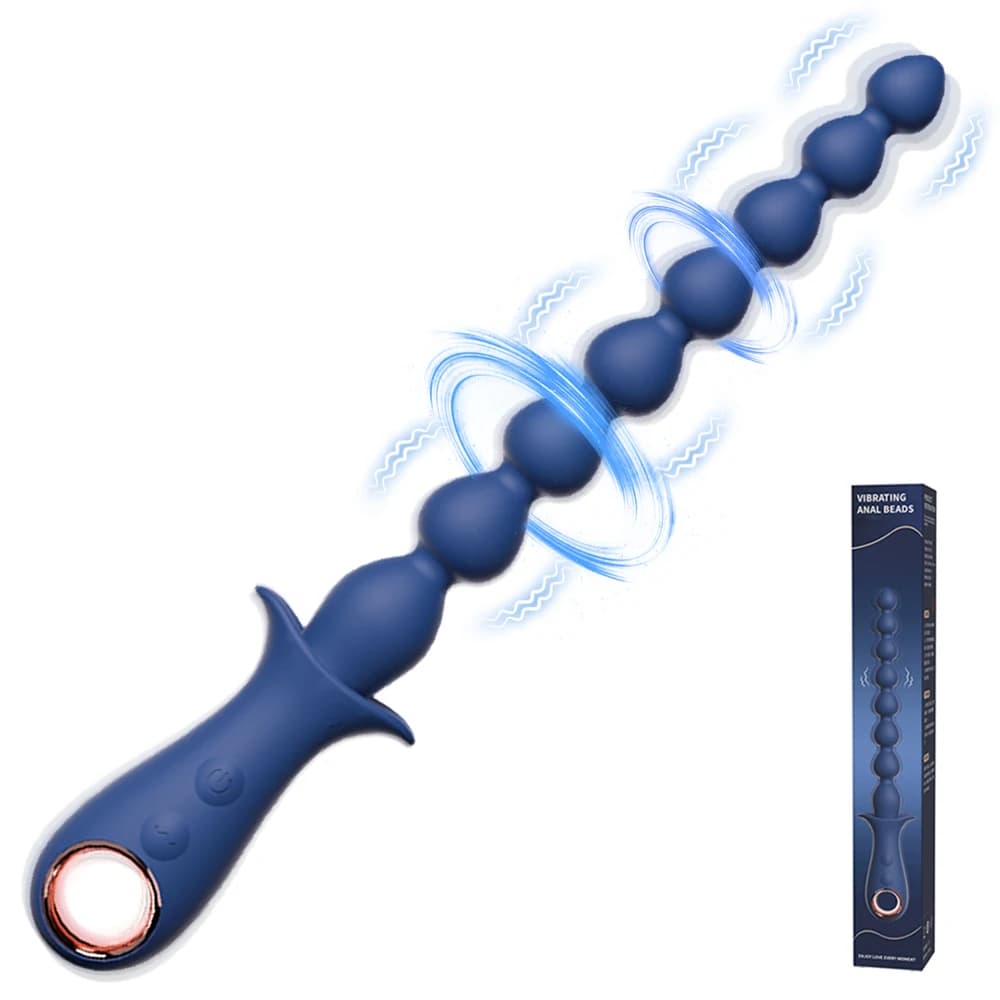 Vibrating Anal Beads Anal Balls for Men Butt Plug Prostate Massager for Gay G-Spot Vagina Vibrator for Women Adult Goods Sex Toy