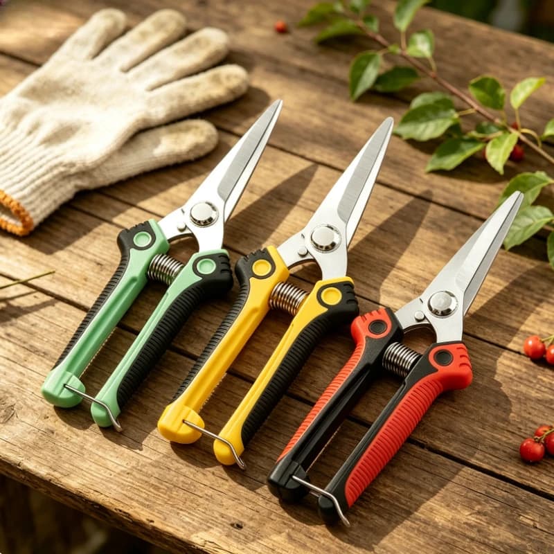 Straight - Sharp Slim - Blade Labor - Saving Pruning Shears for Garden, Courtyard Bonsai, Plants, and Flower Branches