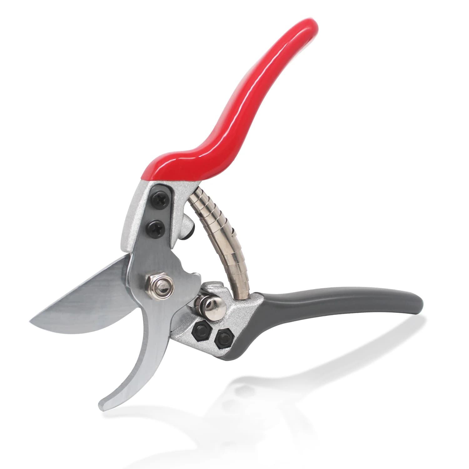 Gardening pruning shears with SK5 stainless steel blades, shears with padded handle for plant and garden pruning