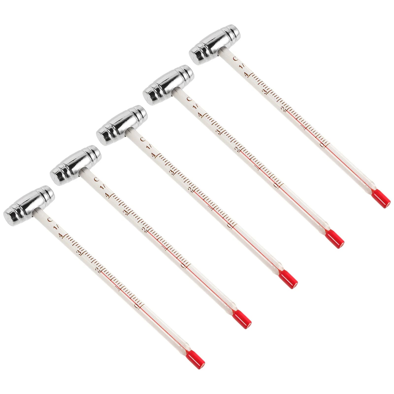 Digital Red Thermometer for Wine with LCD Display, Precise Temperature Meter for Home and Bar, Essential Tool
