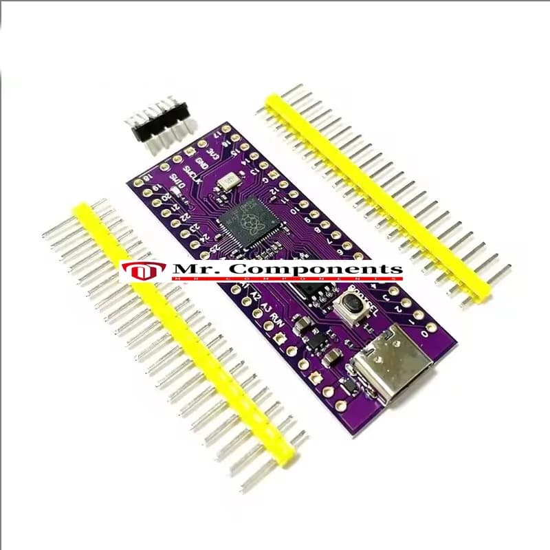 1PCS Ultimate Pico RP2040 128Mbit 264KB SRAM 4MB 16MB Flash Compatibile Raspberry Pi Processore Dual-Core C/C++ SDK MicroPython