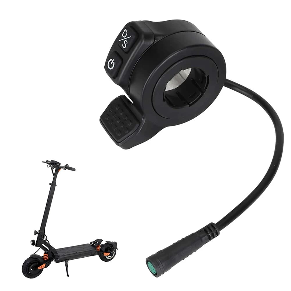 Black ABS /Double Button Thumb Throttle Accelerator For Kugoo G2 Electric Scooter Part Replacement Accessory