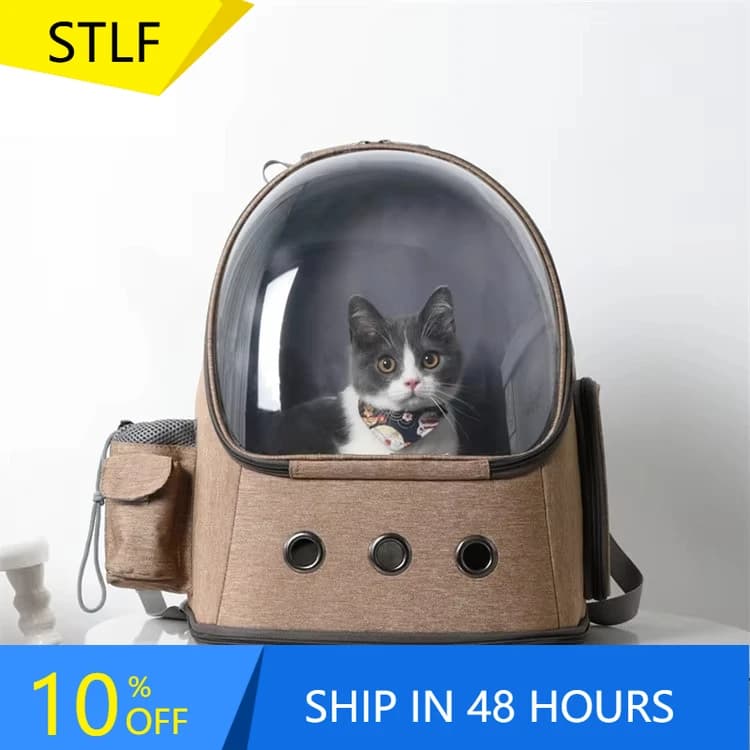 STLFHot Sell Prodotto Pet Space CapsulessBubble Zaino trasparente Oxford Mochila Zaino da viaggio per cani e gatti