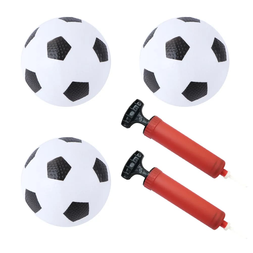 1Set Kids Mini Soccer Ball PVC Safe Child Football Plaything Outdoor Indoor Creative Football Game Educational