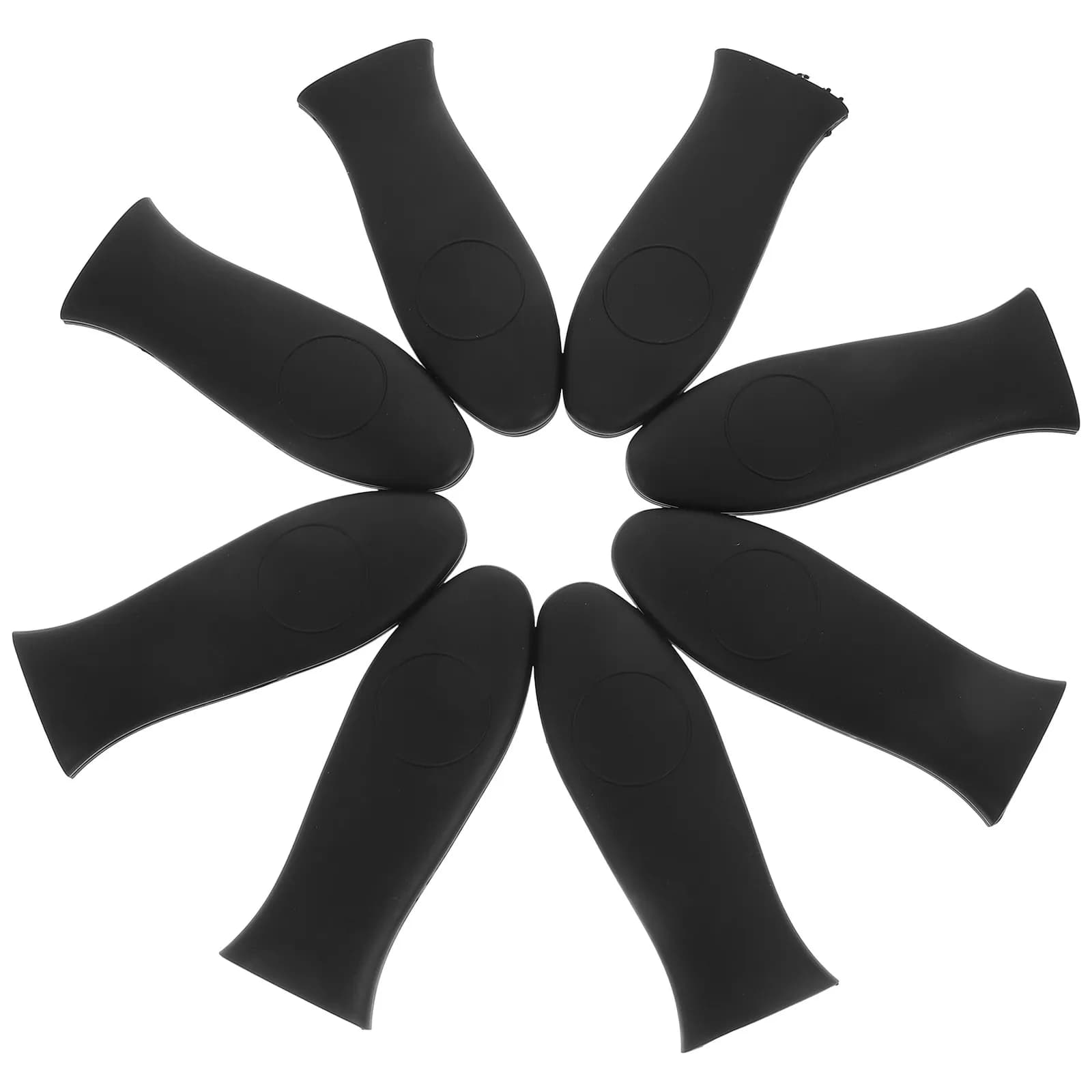 Set di 8 Copri Manici in Silicone Resistenti al Calore e Antiscivolo per Padelle, Pentole e Utensili da Cucina