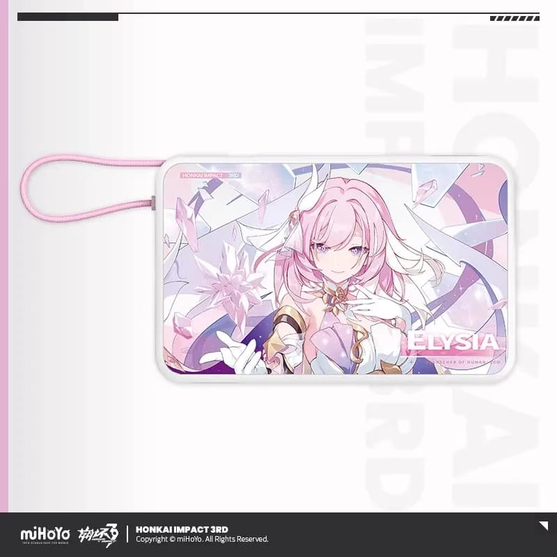 miHoYo Honkai Impact 3rd Anime ufficiale Elysia True Self · Human Law Bringe Power Bank Accessori da gioco Regalo di festa
