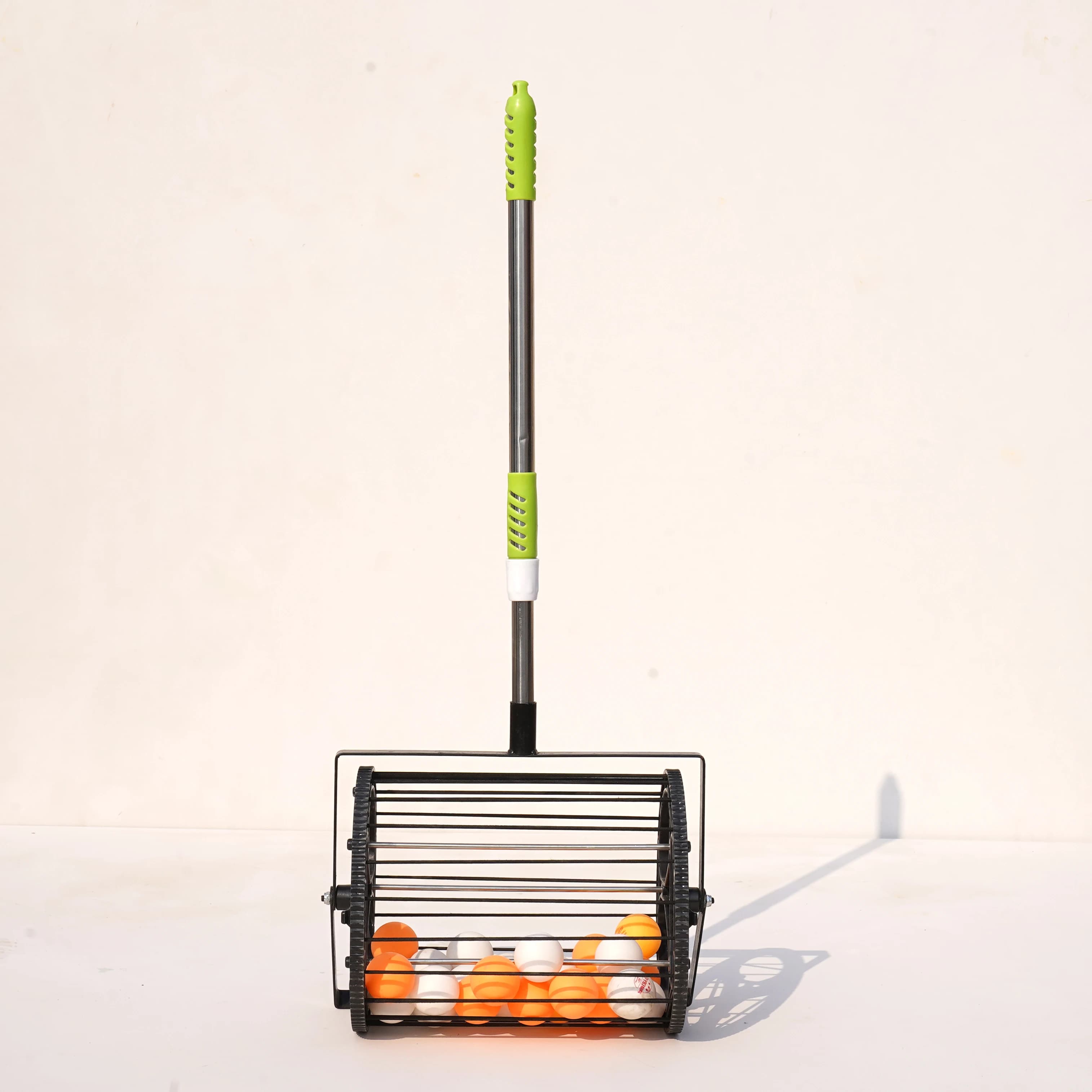 Retractable Telescopic Tennis Ball Picker, Roller for Table Tennis, 2 in 1 Portable Training Aid, Easy to Use, High Efficiency