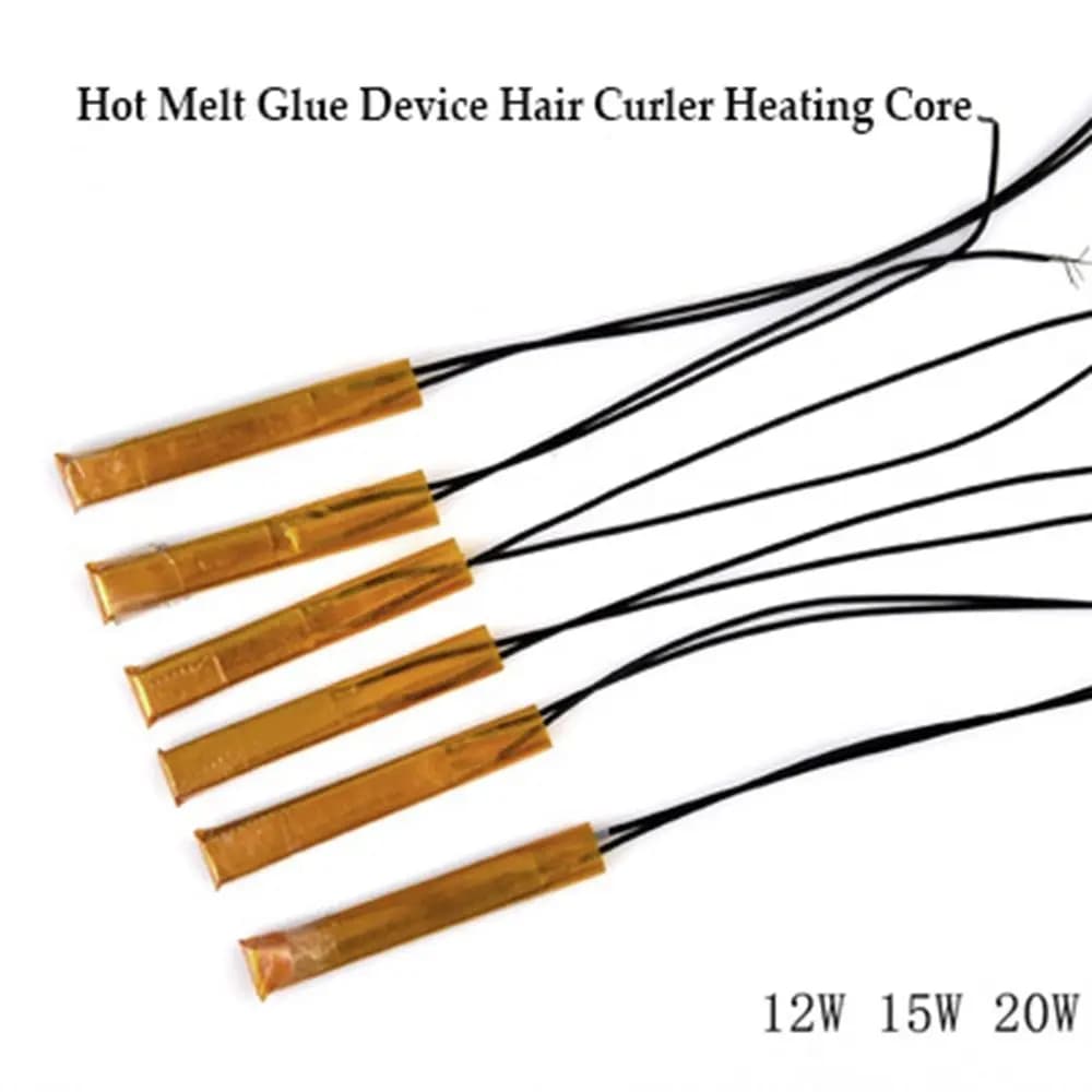 Dispositivo di colla a fusione bigodino per capelli nucleo riscaldante PTC Ceramic 12 ~ 100W 220V dispositivo di colla riscaldatore a temperatura costante utensile elettrico