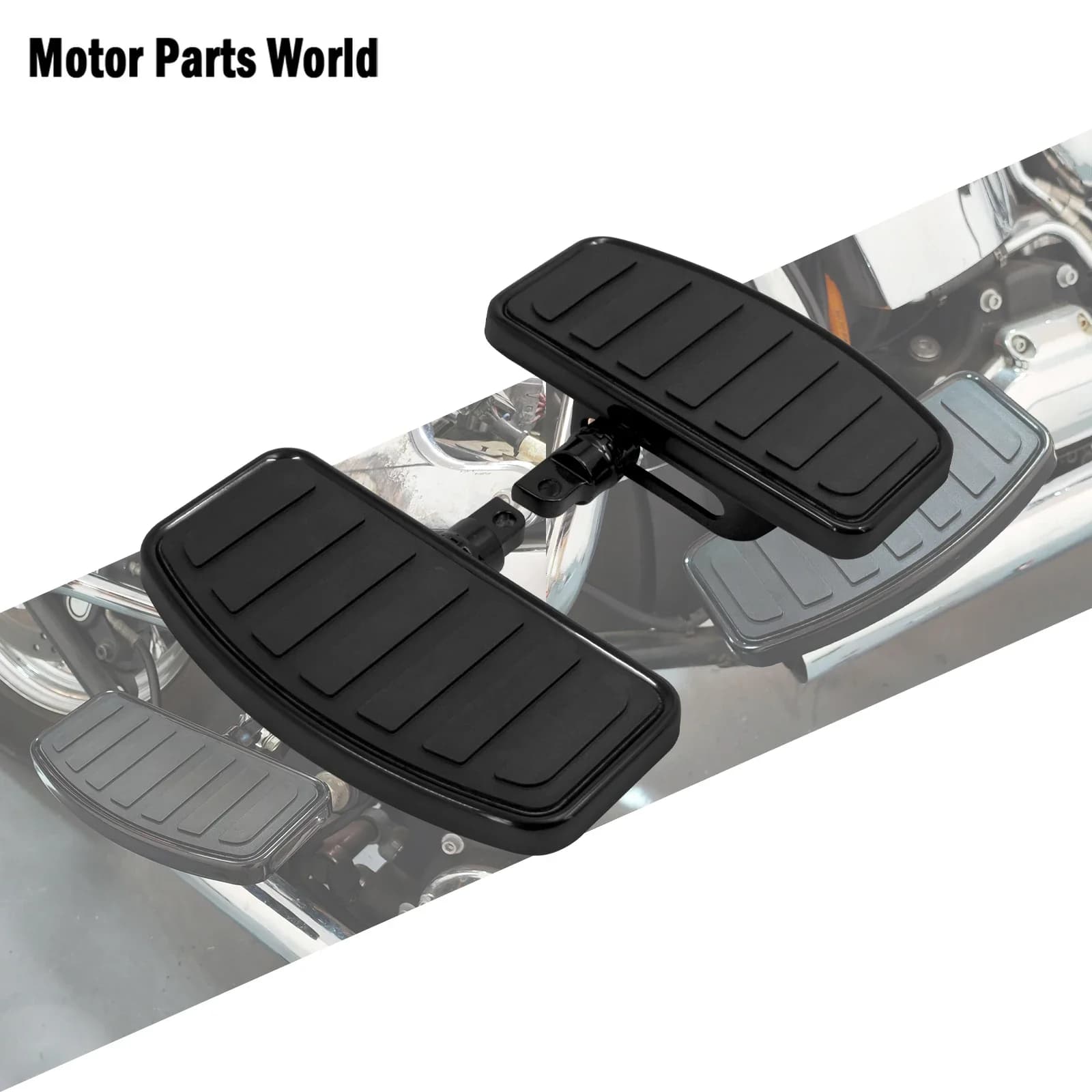 Moto Pedana Pedana Passeggero Posteriore Pedale Poggiapiedi Regolabile Per Harley Sportster Touring FLHR FLHT Softail FXBRS Dyna