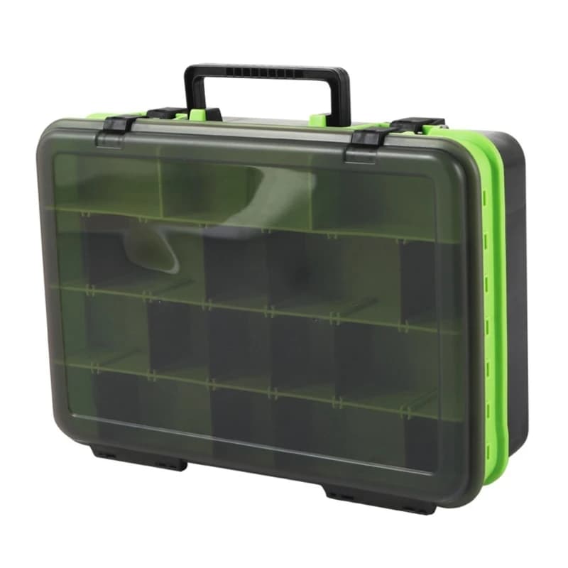 Double Layer Fishing baits Hook case Fishing accessories case