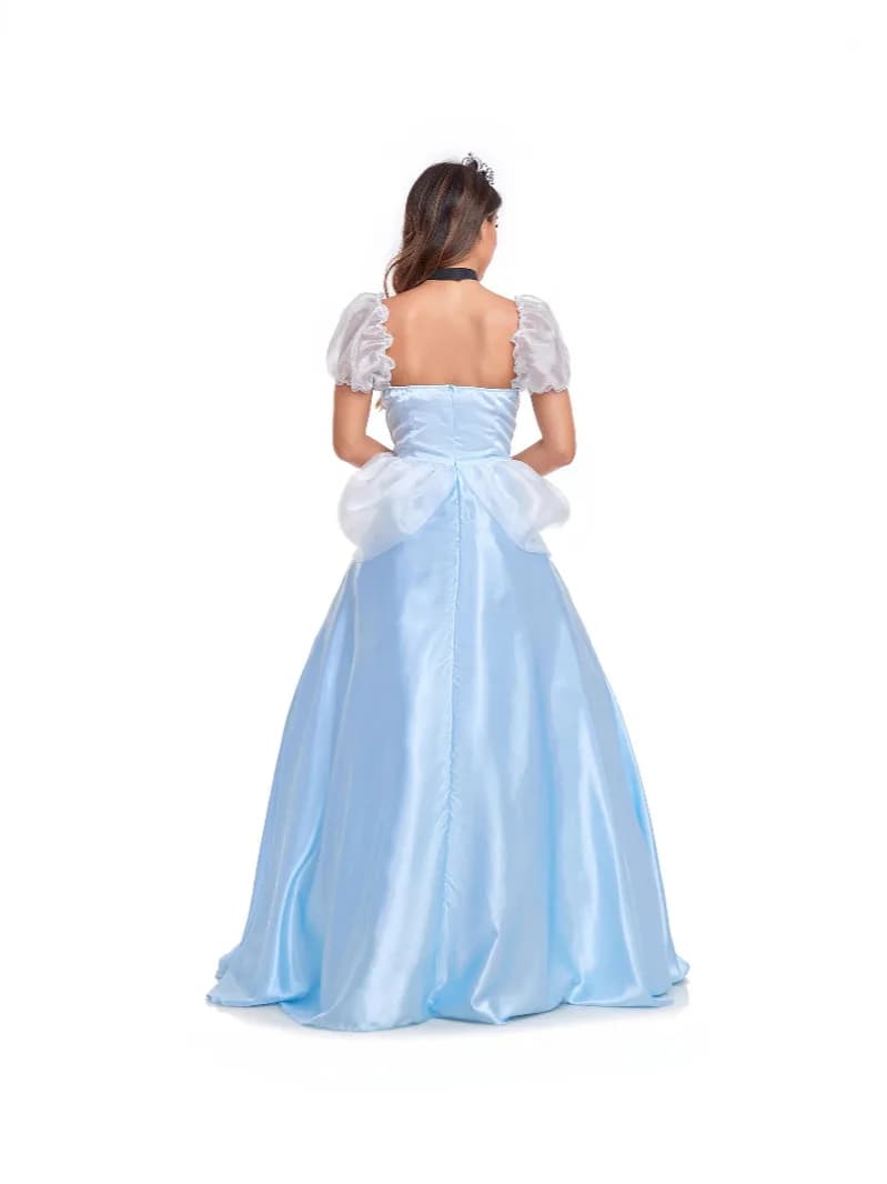 Cinderella princess dress for holiday cosplay, ball costume, princess dress for Halloween