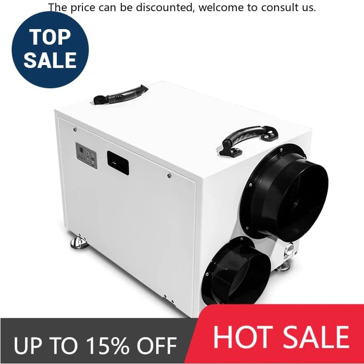 Deumidificatore industriale di vendita calda 115V 208PPT R32 Deumidificatore per spazio cingolato per seminterrato commerciale