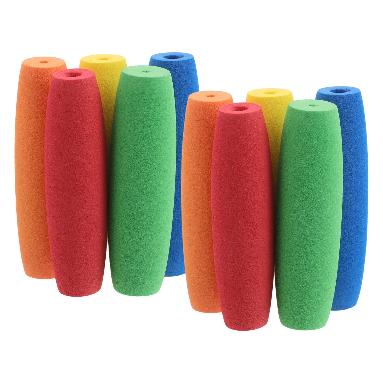 Set di 10 Impugnature Morbide in Eva per Uncinetto, Colori Vivaci, Design Ergonomico Antiscivolo per Ridurre l'Affaticamento delle Mani, Accessori Essenziali per Uncinetto