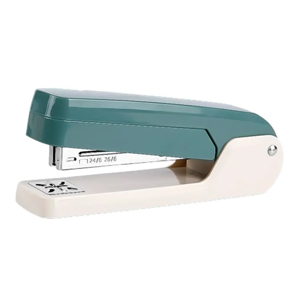 360-degree Rotating Desktop Stapler Metal Multifunction Labor-Saving Stapler Up To 25 Pages Easy-Use Paper Stapling Machine