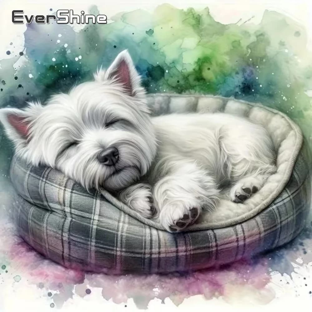 EverShine Diamond Painting Cane Animale Fai da Te Nuovo Arrivo Ricamo Diamantato Adatto per Principianti Mosaico Decorazione Casa Regalo Unico