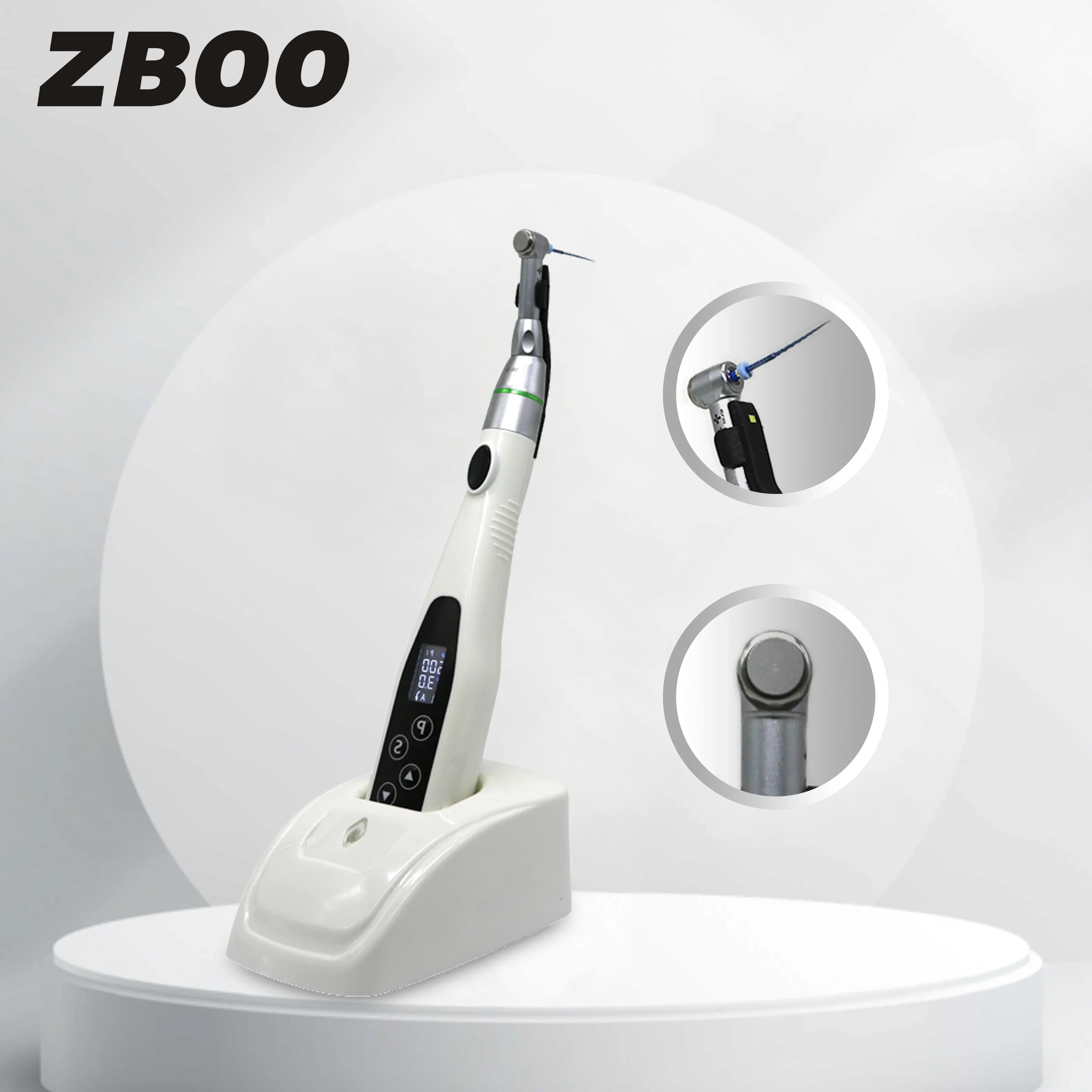 Motore endodontico wireless dentale Strumento endodontico contrangolo 16:1 Strumento per canale radicolare con motore rotativo
